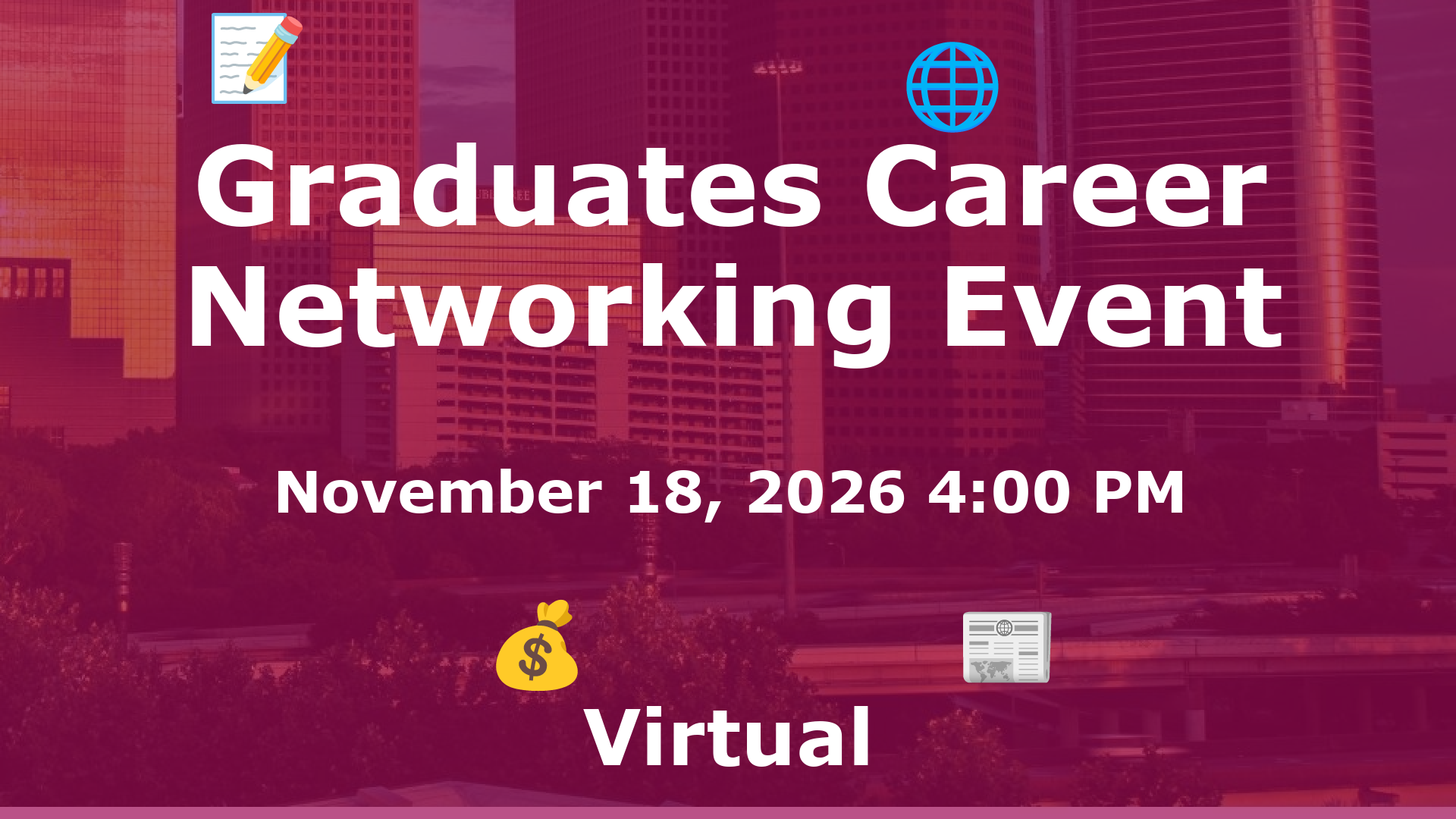 Graduates Career Networking Event event image